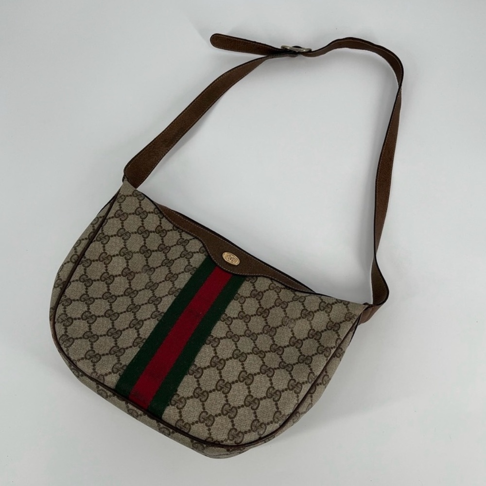 Authenticated GG Shoulder bag 001.3840-5.